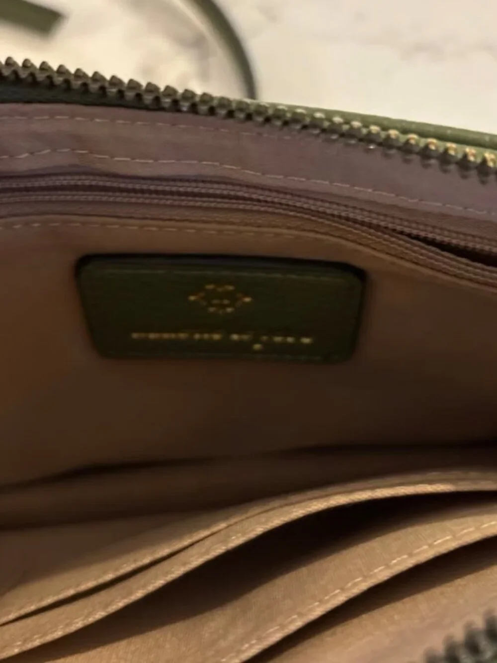 crossbody green wallet purse